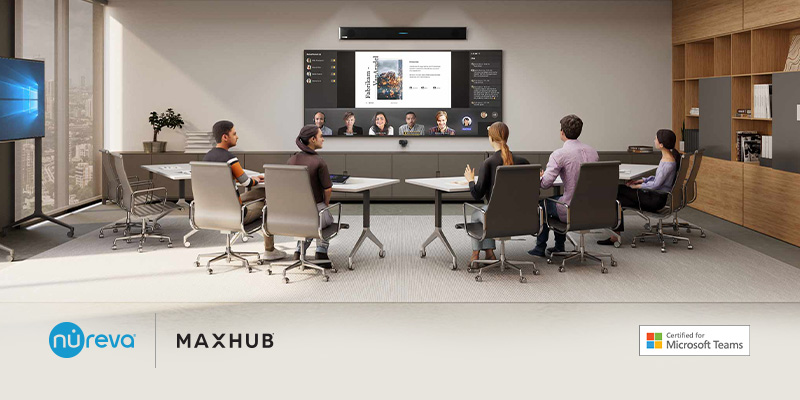 Nureva, MAXHUB bundle for Signature Microsoft Teams Rooms