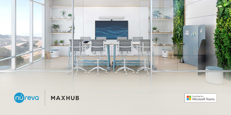 Nureva, MAXHUB Microsoft Teams Room bundle for medium and large spaces