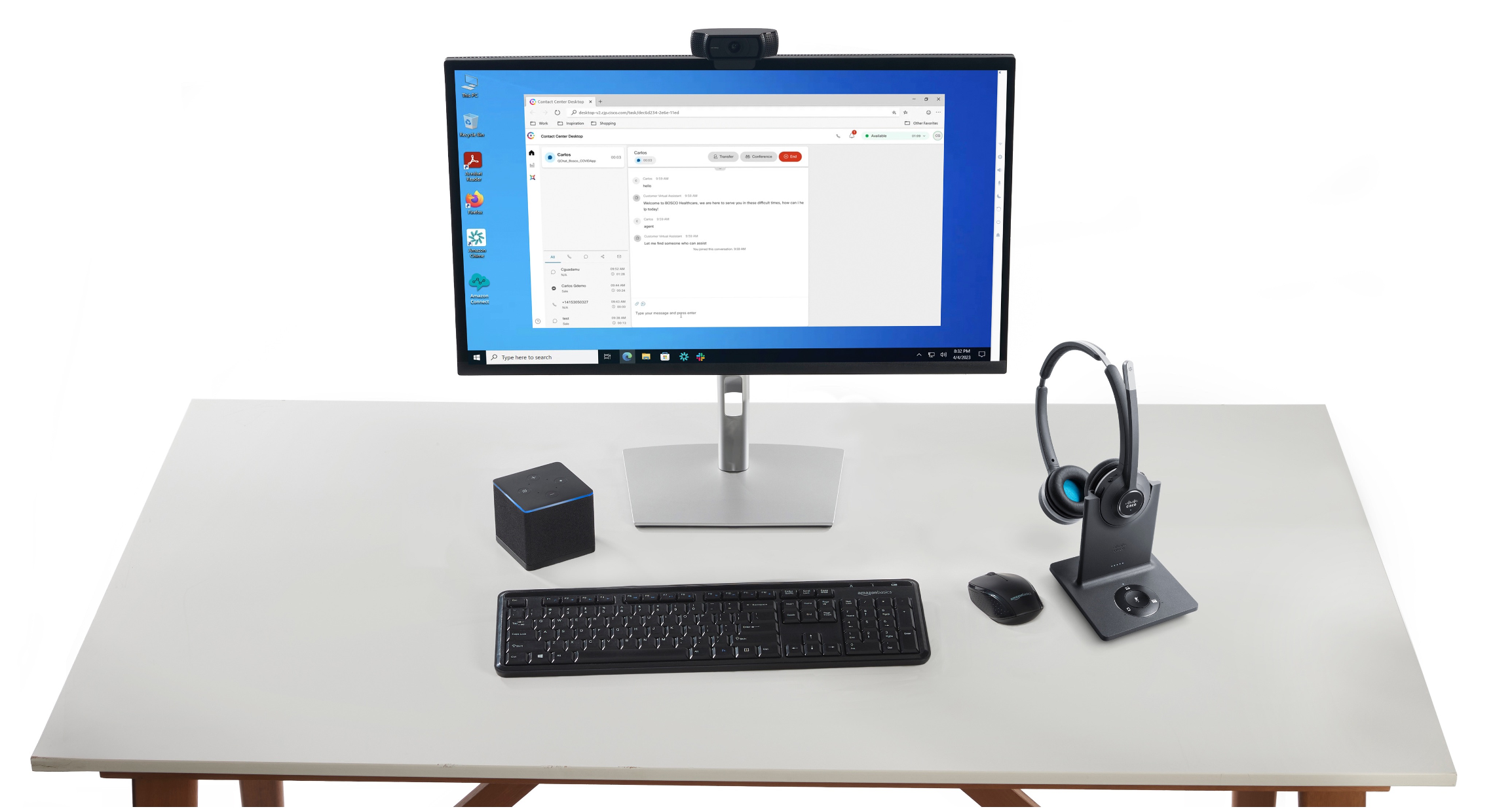 Amazon WorkSpaces Thin Client and Cisco
