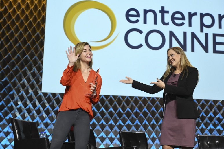 Picture of the Best of Enterprise Connect 2019 award presentation