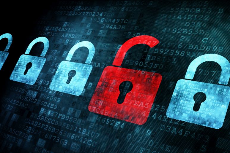 Cybersecurity locks