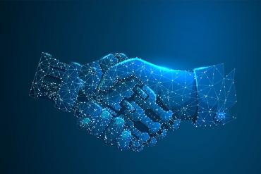 Handshake between digital and human