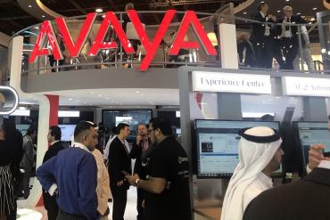 Avaya booth at GITEX 2019