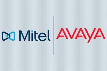 Avaya, Mitel logos