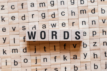 Words - letter blocks