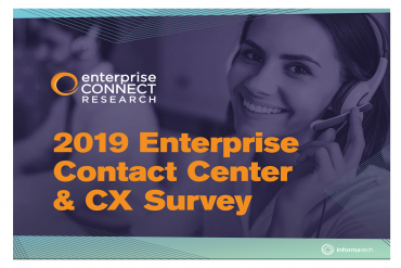 2019 Contact Center & CX Survey Results - Slide 1
