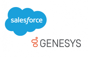 Salesforce and Genesys logos together