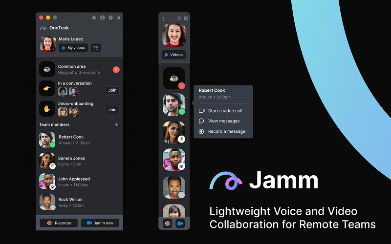 Jamm's video conferencing solution