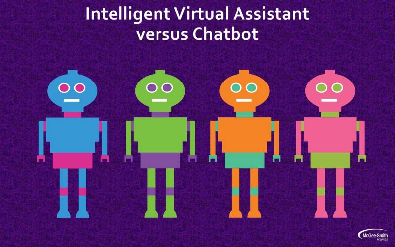 Intelligent virtual assistant vs. chatbot